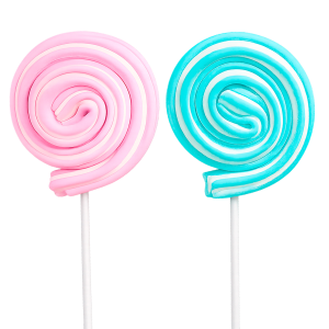 Lecca Mallow girella rosa e azzurro Gr.75 conf 15 pz