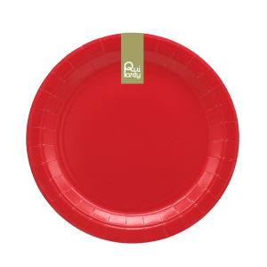 Piatto in Carta cm.24 pz.15 Rosso