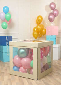 BOX SUPRISE 70X70X70CON FINESTRA TRASP.