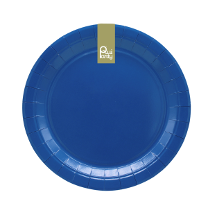 Piatto in Carta cm.24 pz.15 Blu