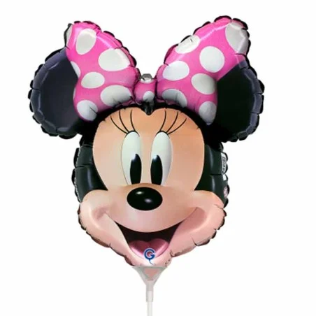 Palloncino 14" Mini Shape mylar MINNIE MOUSE DISNEY